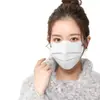 Mascarillas faciales desechables estilo japonés transfronterizas para adultos, forma de mariposa tridimensional, a prueba de polvo, con bloqueo de color, protección para cara pequeña