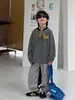 Tienda de Algodón Pantalones Casuales para Niños Pantalones de Otoño para Niños 2026 Nuevo Estilo Coreano Colorido de Moda Conjunto de Ropa Deportiva para Niños