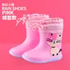 Compras online transfronteiriças de galochas infantis, adequadas para meninos e meninas, para jardim de infância e bebês, sapatos de água de borracha, dropshipping de peça única