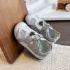 Tênis de Treino Alemão com Malha para Meninas 2026 Outono Nova Chegada Sapatos Infantis de Solado Macio Estilo Ballet Sapatos de Princesa Tênis Casuais para Board Sapatos Forrest Gump