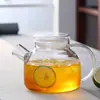 Tetera de Vidrio de Borosilicato de Gran Capacidad Múltiples Especificaciones Resistente al Calor para Agua Fría Hervida Bebidas Jugos Hogareña