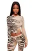 Moda Femenina 2026 Tendencia High Street Nuevo Conjunto de Dos Piezas Ajustado con Camiseta con Capucha con Cremallera y Pantalones Largos de Cintura Elástica Y2K