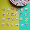 Accesorios acrílicos pegatinas creativas taza de música pegatinas tridimensionales 3D pegatinas lindas para taza térmica funda de teléfono DIY pegatinas para refrigerador