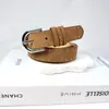 Cinturón de Ante para Mujer, Nuevo Cinturón Sencillo Versátil de Moda con Tachuelas, Cinturón de Jeans Retro Americano con Hebilla de Pin Moderno
