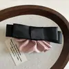 Estilo Coreano Nova Saia Exquisita Plissada Laço Grampo de Cabelo Primavera Clipe Elegante Grampo de Cabelo Doce Parte de Trás da Cabeça Grampo de Cabelo para Mulheres