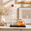 Estante de almacenamiento de tazas con forma de caqui, portavasos de agua con forma de árbol, estante para tazas de café y tazas de té para mesa de comedor, estante creativo para colgar tazas