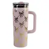 Caneca de café 304 aço inoxidável, copo térmico, alto valor estético, copo de água unissex, luxo leve, presente de alta qualidade, copo térmico personalizado