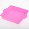 Forma de Silicone Personalizada para Bolo Forma de Assar de Cozinha Forma Redonda Quadrada para Pão Forma de Pão Resistente a Altas Temperaturas Forma para Bolo