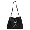 Bolso de Gran Capacidad para Mujer Verano Versátil 2024 Nuevo Bolso de Hombro Textura de Alta Gama Popular Clase Trabajo Ropa Bolso Tote