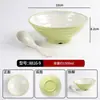 Tazón Roscado de Melamina para Fideos Especial para Restaurante de Fideos Tazón para Ramen Sopa de Fideos con Carne Tazón para Fideos Tazón Grande para Mala Tang Luosifen Uso Comercial