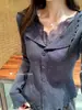Suéter Cardigan Novo Estilo Outono Inicial Transfronteiriço Design de Nicho Estilo Gentil Lapela Feminino Tricô com Aplicação de Renda
