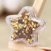 Mini lentejuelas brillantes de estrella de 3 mm, purpurina, estrella de cinco puntas, pegamento para decoración de uñas, ropa, materiales de bricolaje hechos a mano para niños