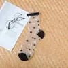 Calcetines de dibujos animados primavera y verano primavera y verano boca profunda calcetines de cristal transparente calcetines invisibles para mujer venta al por mayor de fábrica