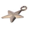 Gran número de colgante de estrella de 22 mm tirador colgante hebilla de zapato de ropa hebilla de pasador flor de zapato accesorios para equipaje accesorios negro antiguo venta al por mayor