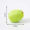 Micro paisagem criativa simulação pitaya maçã de cera fruta grande comida brincar decoração diy acessórios de saco surpresa pequenos enfeites