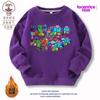 Sudadera de Jardín de Infancia Ropa de Jardín Algodón Estilo Otoño e Invierno Unisex para Niños Manga Larga Forro Polar Estampado Superior Estilo Moderno