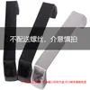 Manija Negra Engrosada Industrial Pequeña Manija Montaje Superficial Cuadrada Tirador para Puerta de Gabinete Manija de Aleación de Aluminio para Cama