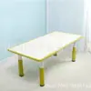 Jardim de Infância Paraíso Mesa e Cadeira Mesa de Jogo Mesa para Comer e Desenhar Mesa de Aprendizagem do Bebê Levantável Dobradura de plástico