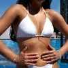 Cadena de Pecho de Bikini de Diamante para Nuevo Producto Transfronterizo Cadena Corporal de Pedrería Sexy de Verano para Playa Europea y Americana Cadena Corporal