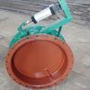 Válvula Borboleta de Ventilação Elétrica Aço Carbono Manual Turbina Multi-Eixo Aço Carbono Amortecedor de Ar Redondo Aço Inoxidável Válvula de Controle de Ar Pneumática