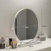 Espejo de Maquillaje con Luces LED, Espejo de Tocador de Escritorio, Espejo Grande para Dormitorio, Giratorio, Lujo Ligero, Espejo de Belleza de Gama Alta