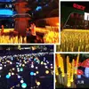 Decoraciones Festivas de Espigas de Trigo Luces para Exteriores Iluminación LED de Caña Insertada en el Suelo para Festivales Luces Cuadradas Impermeables Luces Solares para Parques