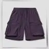 Shorts de Trabalho de Seda Gelada de Verão Novo Masculino Secagem Rápida Soltos de Cinco Pontos Calças Esportivas Finas Respiráveis Casuais