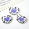 Estilo Coreano Fofo Borboleta Flor Desenho Animado Broche Acrílico Emblema Joia Patch DIY Grampo de Cabelo Acessórios de Cabelo