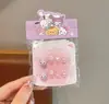 Unhas Vestíveis Infantis Fofas Sanrio, Peças de Nail Art Fofas e Divertidas, Peças de Unha Doces de Desenho Animado para Estudantes, Atacado