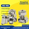 M5M6 niquelado armário de distribuição parafuso porca placa servidor de rede rack aplicação Parafuso de coroa