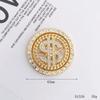 Accesorios Creativos para Fundas de Teléfono DIY Moneda de Dólar Giratoria Estilo Lujo Ligero Girador de Dinero Adorno Decorativo de Dólar