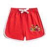 Traje de manga corta para niño y niña del equipo Wangwang, verano dulce estilo occidental, nuevo traje casual de dos piezas de shorts para niña