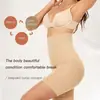 Pantaletas de Cintura Alta para Control de Abdomen para Mujeres Postparto Shorts de Seguridad Anti-Exposición Levantamiento de Glúteos Moldeador Corporal Faja Reductora