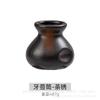 Juego de cuatro botellas de condimentos para el hogar de estilo japonés, combinación de botellas de condimentos de cerámica comerciales, bote para condimentos, bote para sal, botella para vinagre con sabor.