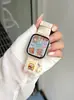 Colgante de Oso Correa de Reloj Tejida Magnética Adecuada para Apple Watch iWatch Decimosegunda Generación 11/10