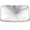 Protetor solar para carro para-brisa dianteiro do carro placa isolante de proteção solar guarda-sol para janela de carro novo abertura para espelho retrovisor protetor solar