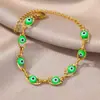 Europa e Estados Unidos cruzados olho do diabo personalidade moda Coringa pulseira nicho simples criativo sorte joia acessórios atacado