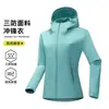 Chaqueta Funcional 3 en 1 para Exteriores Jack Tuan Yang para Mujer, Chaqueta Impermeable, Abrigo de Montañismo Desmontable Deportivo y Casual
