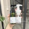 Fábrica em estoque reto redondo 100ml frasco de espuma para limpeza, frasco com bomba de pressão para higienizador de mãos, limpador facial, solução de cuidado, frasco vazio