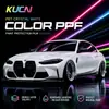 Película de cambio de color para coche Coolcolor, película de cambio de color TPU, vinil para coche, negro mate, negro satinado, negro brillante, transparente, cristal de alto brillo
