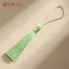 7CM pingente ornamento marcador de página vintage com borla e contas acessório atacado