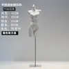 Accesorios de Maniquí para Ropa Interior de Mujer y Hombre, Maniquíes de Plástico Blanco Mate de Medio Cuerpo para Exhibición en Vitrina y Estantes de Exhibición al por Mayor