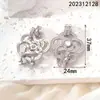 Hebilla de Collar de Perlas Hebilla Llena de Flores Cabeza de Hebilla Flor Acabado Hecho a Mano Hebilla de Conexión Cadena para Suéter Accesorios para Joyería DIY