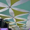 Toldo Velero de Sol Colorido, Tela Impermeable Triangular para Sombrear Jardín, Tienda Toldo para Acampar, Toldo Velero con Protección UV, Transfronterizo