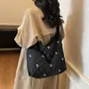 Bolsa Nueva de Estilo Otoño e Invierno 2025 de Gran Capacidad Moda Casual Personalizada Bolso de Hombro Nicho Ruiying Bolso Tote