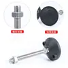 Aço Inoxidável 304 Nylon Copo de Pé Universal Suporte de Pé Articulado Copo de Pé m8 m10 m12 m16