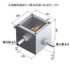Tornillo Sin Fin Tornillo Sin Fin Módulo 0.5/0.8 Caja de Engranajes Pequeña Caja de Engranajes de Ángulo Recto de 90 Grados Caja de Engranajes Reversible 2 Ejes