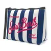 Moda Europeia e Americana Estampa de Leopardo Material de Mergulho Bolsa de Cosméticos Design de Nicho Bolsa para Batom e Cosméticos Bolsa de Higiene Pessoal Portátil para Viagem