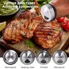 Estante para Botes de Vidrio de Botella Única y Botes de Especias, Estante para Botes de Vidrio de Condimentos Azúcar Pimienta, Portasaleros, Estante de Almacenamiento para Cocina