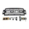 Adecuado para Ford F250 2017-2020 Parrilla Frontal Estilo Raptor Modificada Instalación de Reemplazo de ABS
